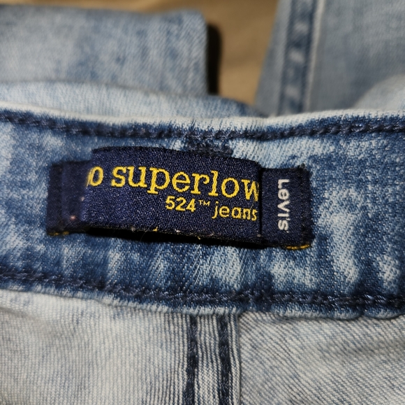 Levi's superlow 524 jean - Picture 8 of 9